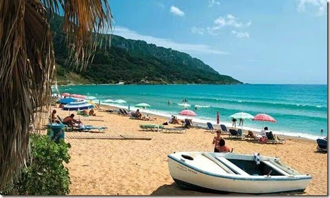 Agios Georgios Beach corfu