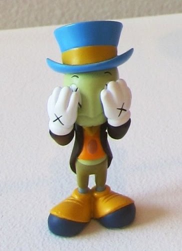 PINOCCHIO JIMINY CRICKET BY KAWS AUGUST 2010
