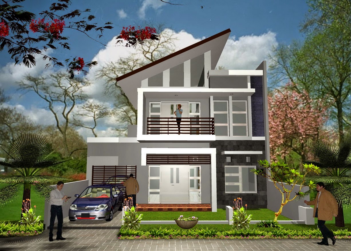 Contoh Gambar Desain Rumah Minimalis Type 70 Trend Terbaru