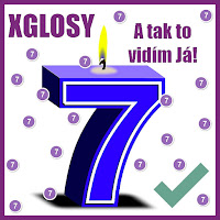 Šťastná sedmička - Blogu Xglosy je sedm