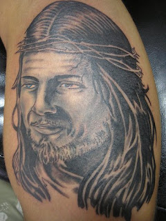 jesus tattoos, tattoos