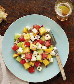 Spicy Watermelon Salad With Queso Fresco and Tequila-Lime Dressing