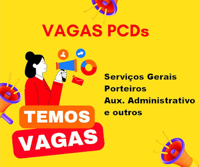 Diversas vagas para PCDs em Porto Alegre, Região Metropolitana e Serra Gaúcha