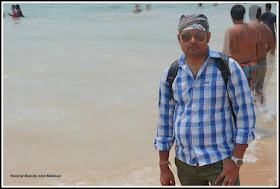 nabendu at Baga Beach, North Goa