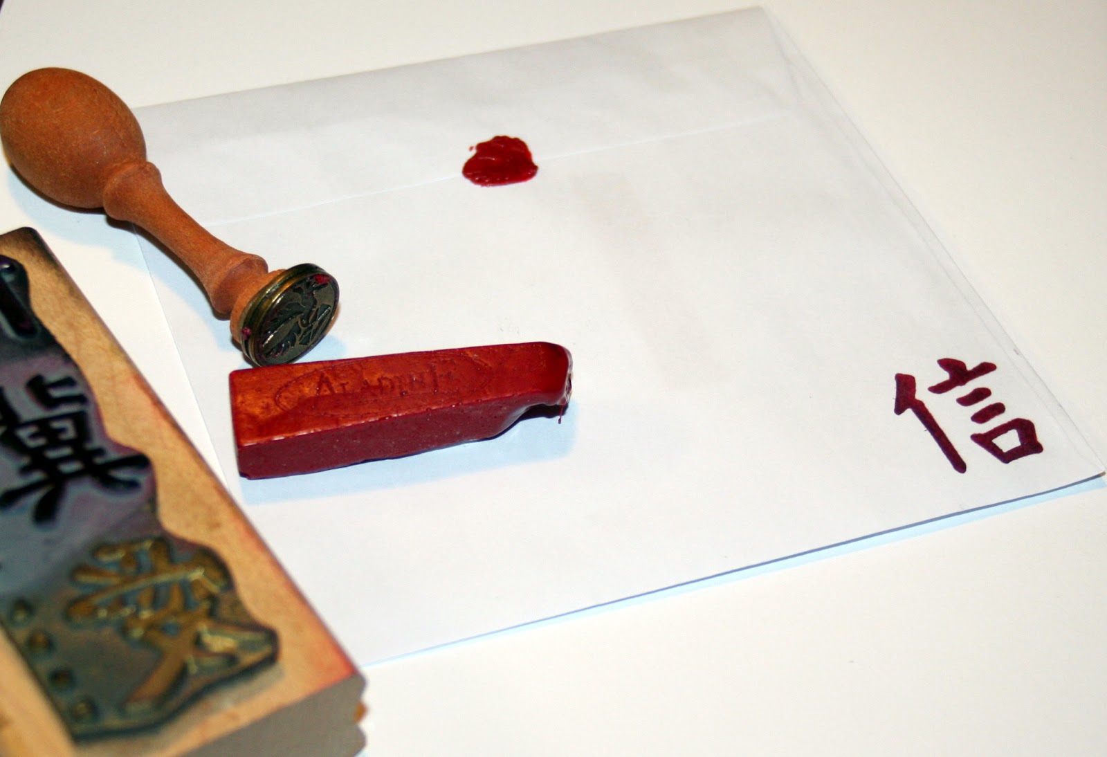 ... wax seal to finish it off. I love my wax seal and had actually