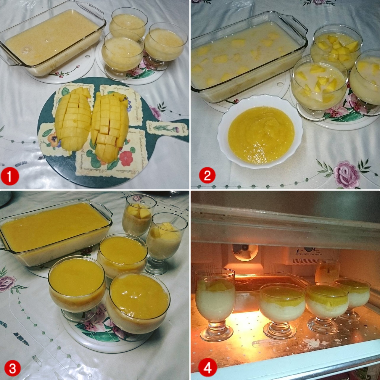 My Life & My Loves ::.: resepi Puding Mangga sedap & siapa 