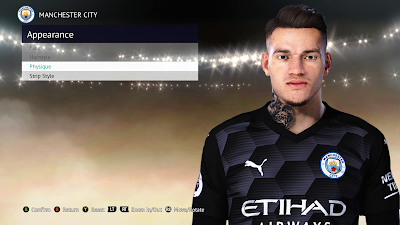 PES 2021 Faces Ederson Moraes