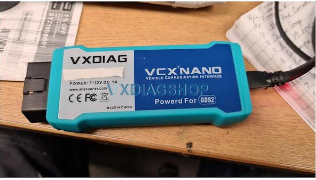 VXDIAG GM and PSA Service Box Setup 1