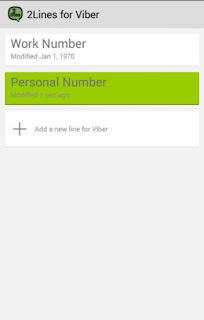 تطبيق 2Lines for Viber لتشغيل وفتح رقمين فايبر او اكثر على جهاز واحد