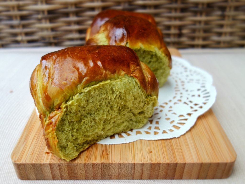 The Bake A Nista Matcha Hokkaido Milk Bread