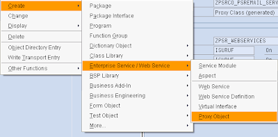 Consume Web Service from SAP