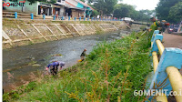 Perawatan dan Penataan Sungai Cijalupang, Satgas Sektor 22 Sub 11 Lakukan di Wilayah Cinambo