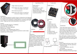 loop detector and loop wire or loop cable