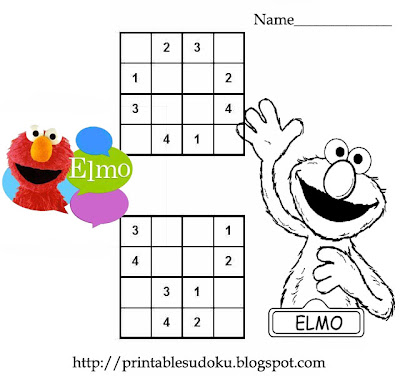 Printable Sudoku  Kids on Free And Easy Printable Sudoku Puzzles For Kids