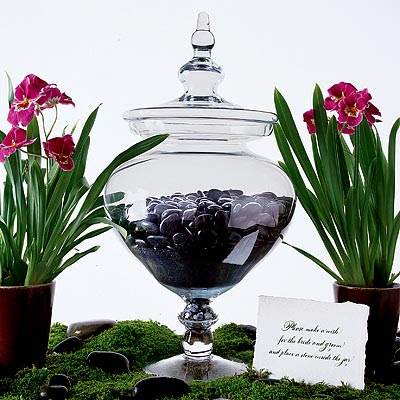 Wedding Reception Wishing  on For The Modern Bride  Guest Book Alternative    Stone Wishing Well