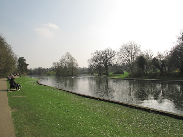 The park at St. Albans Cathedral