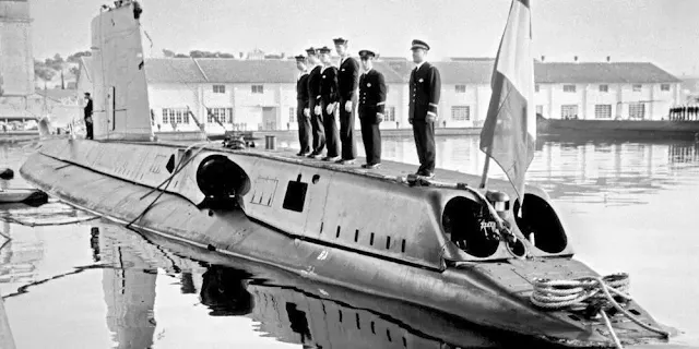 Historia-del-submarino-S644-Eurydice-Frances