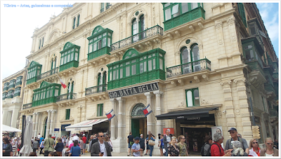 Palazzo Ferreria; Rua da República;  Valeta; Malta; 