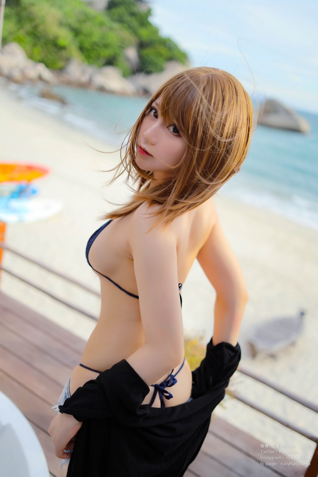 Cosplay Nyako喵子 夏 彼女 #2