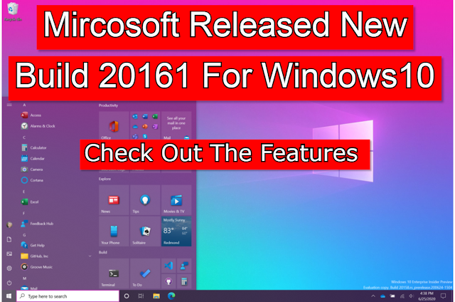 An Insider Preview Build 20161 Is Available For Windows 10 