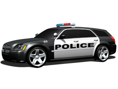 SUV Police Car