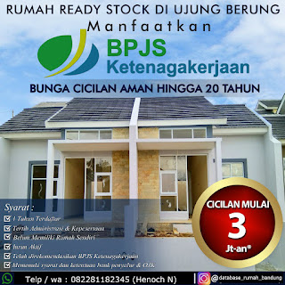 Rumah Subsidi Bunga promo BPJS Ketenagakerjaan (082281182345)