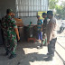 Bersama Polsek, Koramil 0824/08 Mayang Pantau Harga Sembako di Pasar, Bantu Jamin Harga Sembako dan Minyak Goreng Stabil