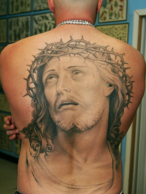 Jesus tattoos