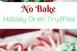 NO BAKE HOLIDAY OREO TRUFFLES   #dessert easy #no bake desserts