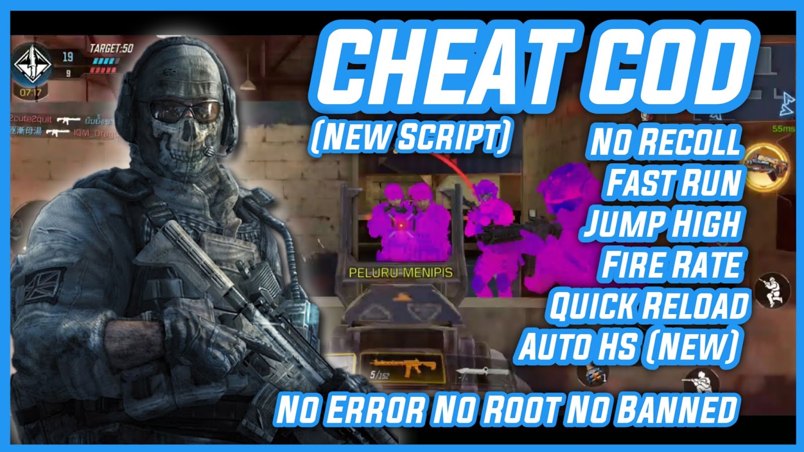Tutorial Cheat Call of Duty Mobile Terbaru No Root/Root ... - 