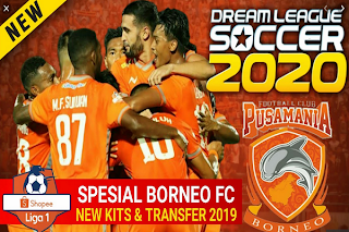 DLS Spesial Borneo FC Shopee Liga 1 2019/2020