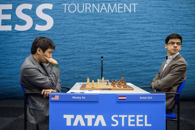 Wesley So - Anish Giri (Foto: Alina l'Ami)