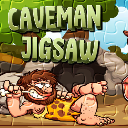 Play Caveman Jigsaw on Abcya.live!