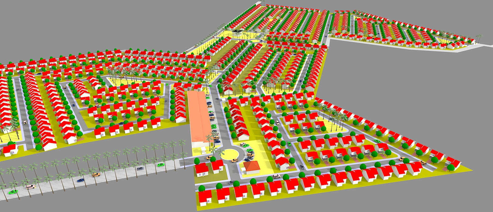 Rumah Pegawai Negeri  Jasa Pembuatan Site Plan