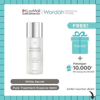 [Program Lazada] WARDAH White Secret Pure Treatment Essence - Serum Pencerah Wajah