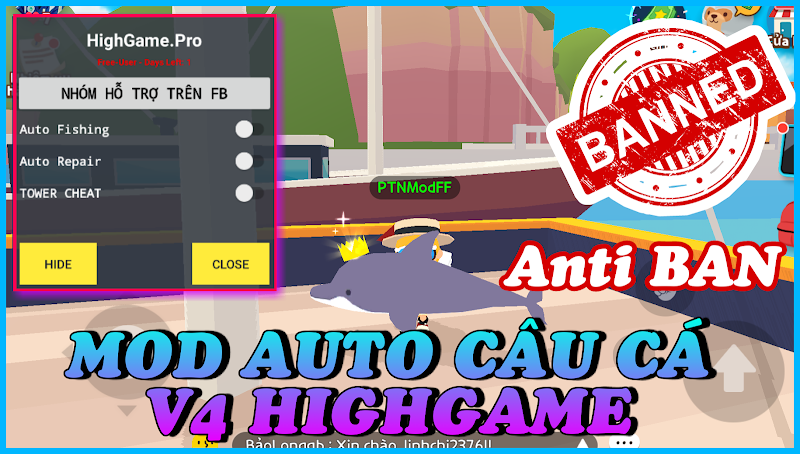 PLAY TOGETHER | MOD CÂU CÁ 1.24.0 - ANTI BAN, AUTO CÂU CÁ KHÔNG HỤT, TỰ ĐỘNG SỬA CẦN