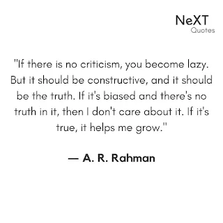 A. R. Rahman Quotes