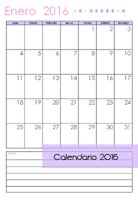 Calendario 2016