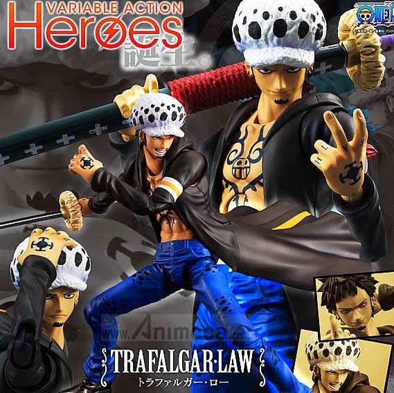 TRAFALGAR LAW Variable Action Heroes FIGURE ONE PIECE MEGAHOUSE