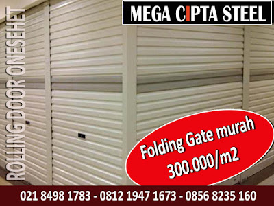 SUMEDANG CILACAP CIMAHI TEGAL BREBES  | Rolling Door One Sheet Industri Mega Cipta Folding Gate 