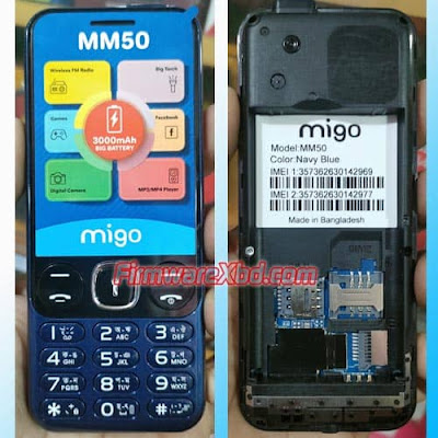 Migo MM50 Flash File MT6261