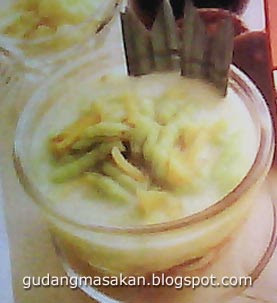 Resep Cendol Pandan Susu Kedelai