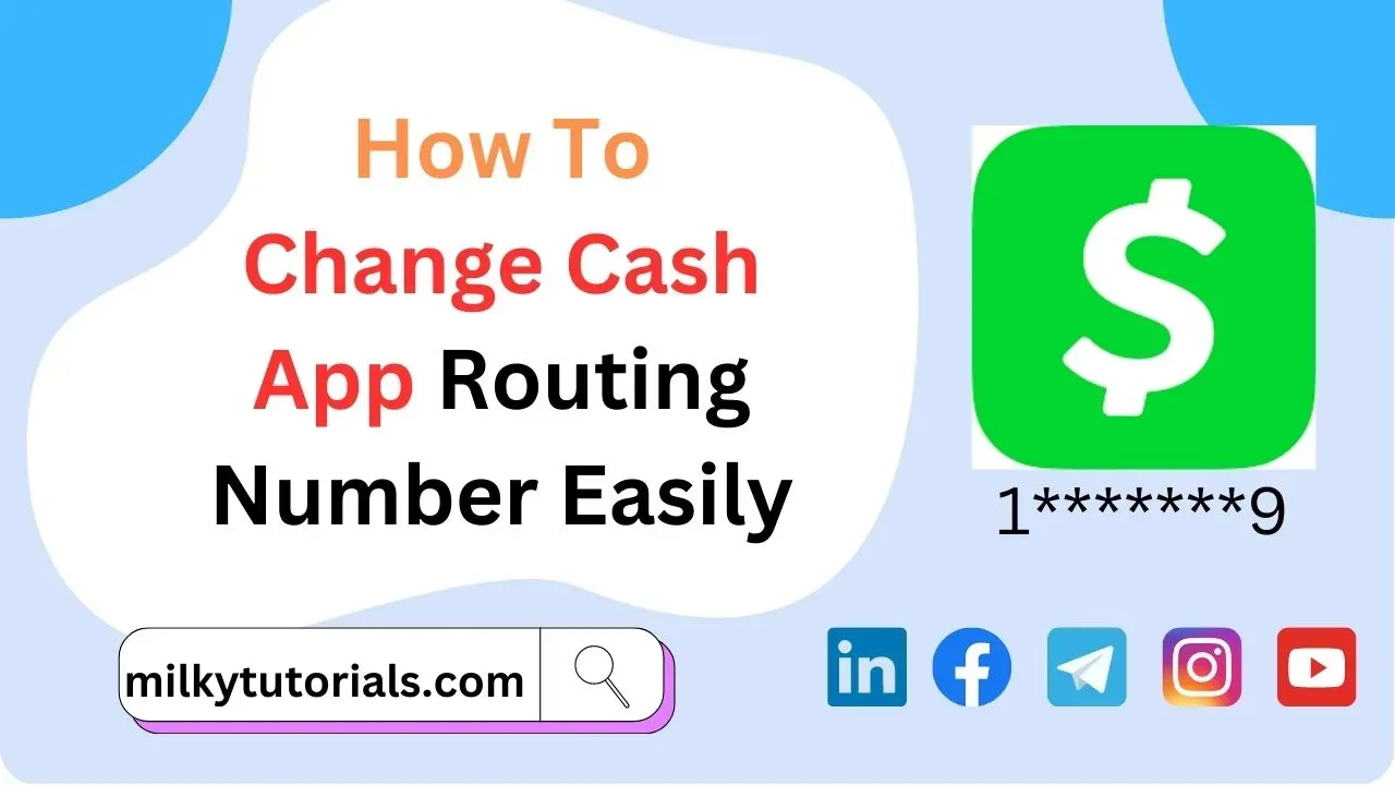 Cash App Routing Number