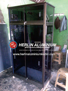 Daftar harga Lemari  Pakaian Aluminium di Herlin Aluminium 