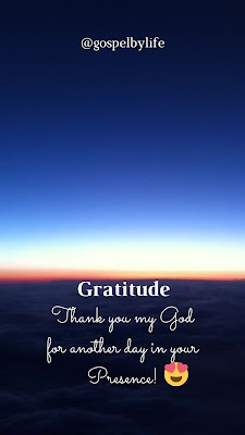 Stories Gratitude for God's Goodness