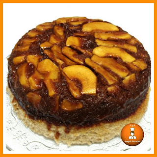 Receta-tarta-manzana-caramelo-microondas