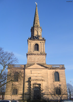 st John's church, wolverhampton, architecture, building, classic, clock, decorative, detail, design, grade 2 listed, grade II listed, heritage, history, old, west midlands, britain, england, uk