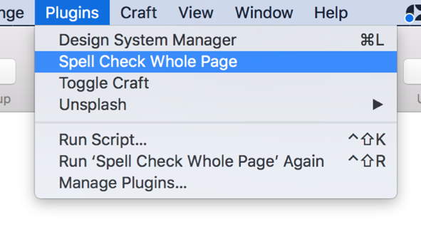 Spell Check Plugin for Sketch