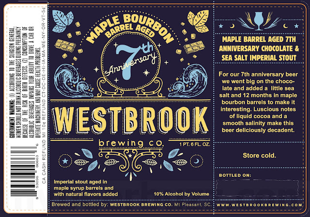 Westbrook Brewing - 7th Anniversary Maple Bourbon Barrel-Aged Imperial Stout