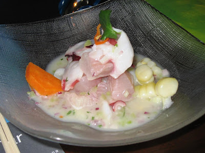 Seafood Cebiche at La Mar